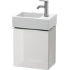 Image de Duravit Meuble sous lavabo L-Cube 36,4x24,1x40 cm, suspendu, porte droite, blanc brillant
