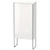 Image de Armoire Demi-Hauteur Duravit XSquare 50,0x23,6 cm, 1 Porte, charnière Droite, 2 étagères en Verre, Couleur (Avant/Corps): Décor Blanc Brillant - XS1304R2222