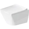 Image de Duravit WC Mural Compact Viu 251109, sans Jante, 370x480 mm, Coloris: Blanc avec HygieneGlaze - 2573092000