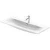Image de Duravit Viu Meuble lavabo 234412, 1230 mm, avec trop-Plein, avec Banc à Trou pour Robinet, 1 Trou pour Robinet, 2344120000, Couleur: Blanc