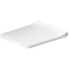 Image de Duravit Viu Abattant WC avec frein de chute, amovible, charnières ES, blanc