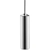 Image de Duravit Ensemble brosse WC Starck T 8x8cm, sur pied, chrome