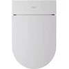 Image de Duravit WC suspendu, cuvette à chasse profonde St. Plus Compact 37,8x57,5cm, avec confort, sans rebord, blanc