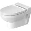 Image de Duravit No.1 WC suspendu Compact, rimless, 325x480mm, sortie horizontale, 2574090000, Couleur: blanc
