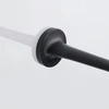 Image de Duravit Porte-serviettes Starck T 5x46,5 cm, 2 bras, pivotant, noir mat