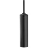 Image de Duravit Ensemble brosse WC Starck T 8x8cm, sur pied, noir mat