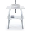 Image de Duravit Lavabo à poser Cape Cod 40x36 cm, sans trop-plein, blanc satin
