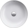 Image de Duravit Lavabo à poser Cape Cod d 43 cm, sans trou robinet, blanc satinée