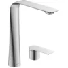 Image de Duravit D.1 Mélangeur lavabo 2 Trous XL, D111300020, sans vidage escamotable - D11130002010