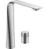 Image de Duravit D.1z Mélangeur lavabo 2 Trous XL avec poignée tournante, D111300090, sans vidage Pop-up - D11130009010