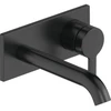 Image de Duravit Kit de montage C.1 Mitigeur lavabo encastré, saillie 174 mm, noir mat
