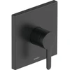 Image de Duravit Kit de montage complet C.1 Mitigeur de douche encastré, carré, noir mat