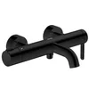Image de Duravit C.1 Mitigeur monocommande de baignoire pour montage apparent, raccords en S, avec vanne de commutation, Couleur: Noir mat