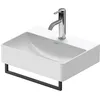 Image de Duravit DuraSquare Porte-serviettes, pour lavabo 073245, 0031224600, Couleur: Noir Mat