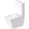 Image de Duravit Viu Stand-WC Combinaison 219109, sans Jante, 350x650 mm, Lavable à Grande Eau, Coloris: Blanc avec Wondergliss - 21910900001