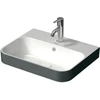 Image de Duravit Lavabo à poser Happy D.2 Plus 50x40 cm, blanc/anthracite m