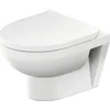 Image de Duravit No.1 WC suspendu Compact, rimless, 365x480mm, sortie horizontale, 2575090000, Couleur: blanc