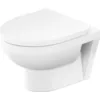 Image de Duravit No.1 kit pour WC suspendu Compact, siège de WC inclus, 365x480mm, blanc brillant, 45750900A1