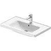 Image de Duravit D-Neo lavabo 80x48x16.5cm 1 trou de robinet Rectangle Céramique Blanc