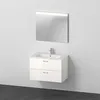 Image de Duravit Xbase, Ensemble de Meubles muraux, avec Miroir LED, lavabo et Meuble sous-lavabo, Largeur 800 mm, XB007104545, Couleur: Version