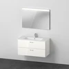 Image de Duravit Ensemble de meubles XBase 103x49 cm, WT, WTU 2 tiroirs, Sp., blanc brillant
