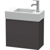 Image de Duravit Meuble sous lavabo L-Cube 48x24x40 cm, suspendu, porte droite, graphite mat