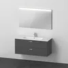 Image de Duravit Xbase, Ensemble de Meubles muraux, avec Miroir LED, lavabo et Meuble sous-lavabo, Largeur 1200 mm, XB007304949, Couleur: Version