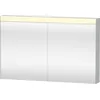 Image de Duravit Xbase, Ensemble de Meubles muraux, avec Miroir LED, lavabo et Meuble sous-lavabo, Largeur 1200 mm, XB007804949, Couleur: Version