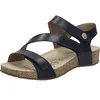 Image de Josef Seibel Tonga 25, Sandales Plateforme Femme, Noir (Schwarz), 37 EU (4)