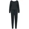 Image de Urban Classics Ladies Long Sleeve Terry Jumpsuit Combinaison, Noir (00007), XS Femme