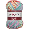 Image de Puppets Lyric Multicolor, épaisseur : 8, présentation : 50 g, longueur : 70 m fil à crochet lollipop