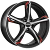 Image de RONAL RONAL R62 RED jetblack-matt-frontkopiert 8.5Jx20 5x108 ET40