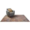 Image de Tapis Poil Ras CASA Diamant Multicouleur 120X170 Cm - Tapis Poil Court Design Moderne pour Salon