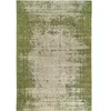 Image de benuta Pop Tosca Tapis tissé à Plat - Fibre synthétique - Rectangulaire et Style : Vintage, Style Oriental - Facile d'entretien - pour Salon, Chambre à Coucher - Vert - 75 x 165 cm