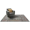 Image de Benuta Tapis Vintage CASA Bleu 80 x 150 cm   Tapis pour Salon, Chambre à Coucher et Couloir   Facile d'entretien   Convient au Chauffage au Sol