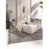 Image de benuta Tapis pur en matériau recyclé Morty - Fibre synthétique, matériau recyclé - Rectangulaire et de style : géométrique, style bohème, style ethnique, hygge & confortable - Facile d'entretien, noir