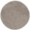Image de benuta Basic Tapis Poils Long Soho - Gris Clair 120 cm Rond - Doux Minimaliste - Lavable - Nettoyage Facile - Compatible avec Chauffage au Sol - pour Chambre, Couloir, Salle à Manger