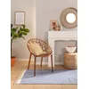 Image de benuta Tapis en laine pop Karla - Bleu 70 x 200 cm - Coton - Laine - Chemin de couloir & style : uni, hygge & cozy, minimaliste - Facile d'entretien pour le salon et la chambre à coucher
