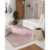 Image de benuta Pop Laury Tapis en Fibre synthétique rectangulaire et Style Vintage Facile d'entretien pour Salon Chambre à Coucher Rose 200 x 300 cm