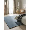 Image de benuta Nest Bent Tapis en laine - 100 % laine - Rectangulaire et de style : uni, élégant, Natural Living - Scandi Living - Facile d'entretien pour le salon et la chambre à coucher, bleu, 120 x 170 cm