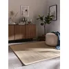 Image de benuta Sana Tapis en Fibres Naturelles de sisal - Crème - 150 x 150 cm - Tapis Robuste pour Salle à Manger et Salon - 100% sisal - Fibres Naturelles - Design Intemporel