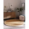 Image de Tapis benuta Pure en sisal Greta - Beige 200x200 cm Rond - 100% sisal - Rond & dans le style: bordure, uni, Natural Living, Scandi Living - Facile d'entretien pour le salon, la chambre à coucher