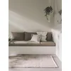 Image de benuta Tapis pur en matériau recyclé Kiah - Fibre synthétique, matériau recyclé - Chemin de couloir et style : abstrait, uni, minimaliste, Scandi Living - Facile d'entretien, crème/taupe, 70 x 200 cm
