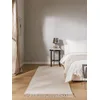 Image de benuta pop Tapis Liv - Laine - Style : uni, Hygge & Cozy - Facile d'entretien pour salon, chambre à coucher, couloir, terrasse, balcon, crème, 80 x 250 cm
