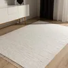 Image de benuta Basic Tapis Coton Tom - Crème 70x120 cm - Tissé à Main - 100% recyclé - Compatible avec Chauffage au Sol - pour Salon, Chambre, Couloir, Salle à Manger