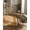 Image de benuta Tapis en jute pure Jutta - Noir - 120 x 170 cm - Tapis de salon tissé à la main - Design bohème naturel - Convient pour chauffage au sol