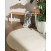 Image de benuta Tapis en jute pure Jutta - Ivoire rond - 160 cm - Tapis de salon tissé à la main - Design bohème naturel - Convient pour chauffage au sol