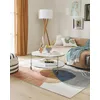 Image de benuta Tapis pop Laury - Multicolore 200 x 300 cm - Fibre synthétique - Rectangulaire et style : abstrait, géométrique, rétro, Scandi Living - Facile d'entretien pour le salon et la chambre à coucher
