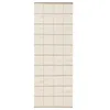 Image de benuta Gyda Tapis en laine pure - Crème 70 x 200 cm - Laine - Chemin de couloir et style : géométrique, Natural Living - Facile d'entretien pour le salon, la chambre à coucher
