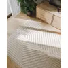 Image de benuta Basic Tapis Salon Leo - Crème 120x170 cm - Boho Relief Abstrait pour Chambre, Couloir, Salle à Manger - Compatible avec Chauffage au Sol